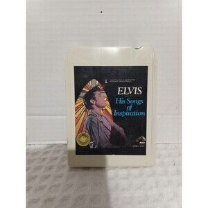 HIS SONGS OF INSPIRATION Elvis Presley (8 track Tape Cartridge)